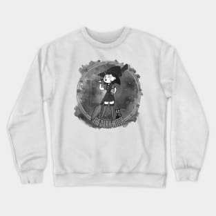 The dark witch - B&W Crewneck Sweatshirt